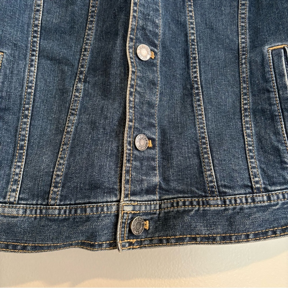 Talbots Classic Denim Jacket - Picture 3 of 8